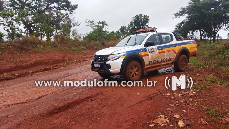 Fazenda é invadida por criminosos e equipamentos agrícolas são arrombados em Silvano