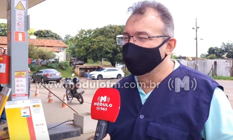 PROCON Municipal realiza a fiscalização de volumetria de combustíveis em postos de Patrocínio