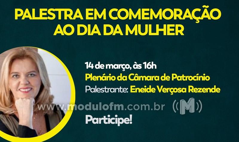 Câmara realizará palestra em comemoração ao Dia da Mulher