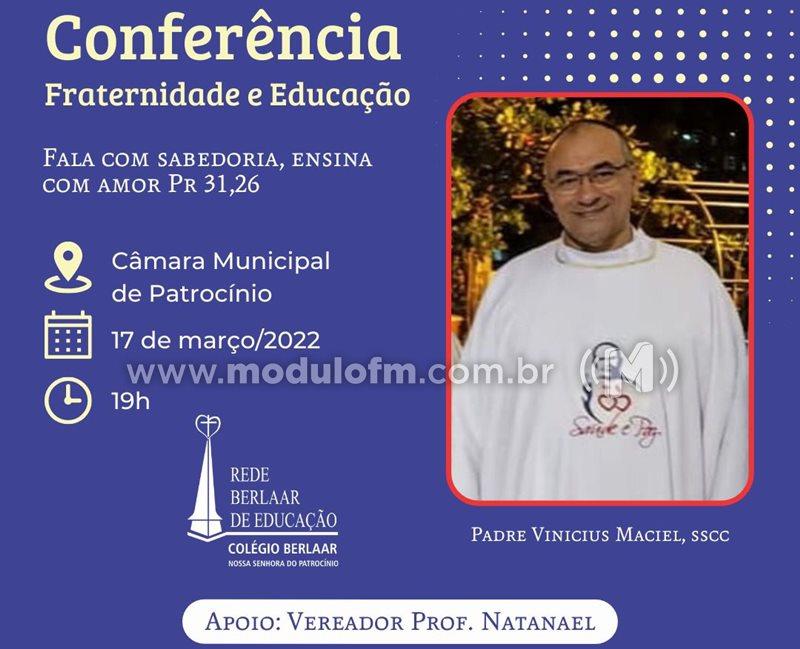 Conferência sobre a Campanha da Fraternidade de 2022 será realizada nesta quinta-feira (17)