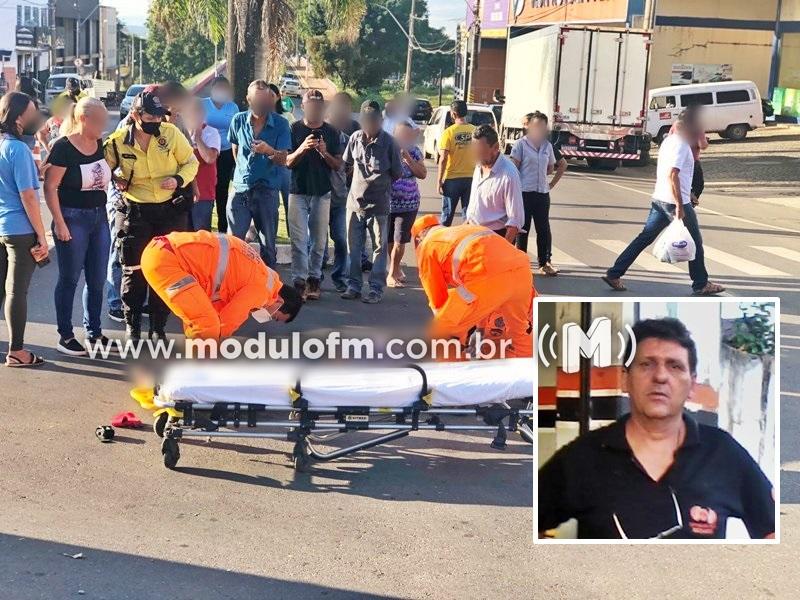 Idoso atropelado próximo ao supermercado Barbosão não resiste e morre após dar entrada no Hospital de Clínicas em Uberlândia