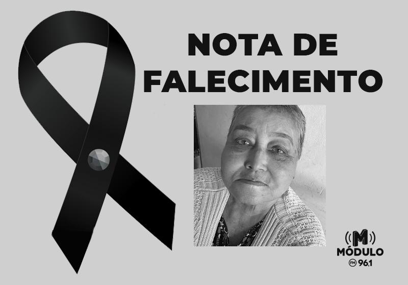 Nota de falecimento Esmeralda da Silva Maia aos 79 anos