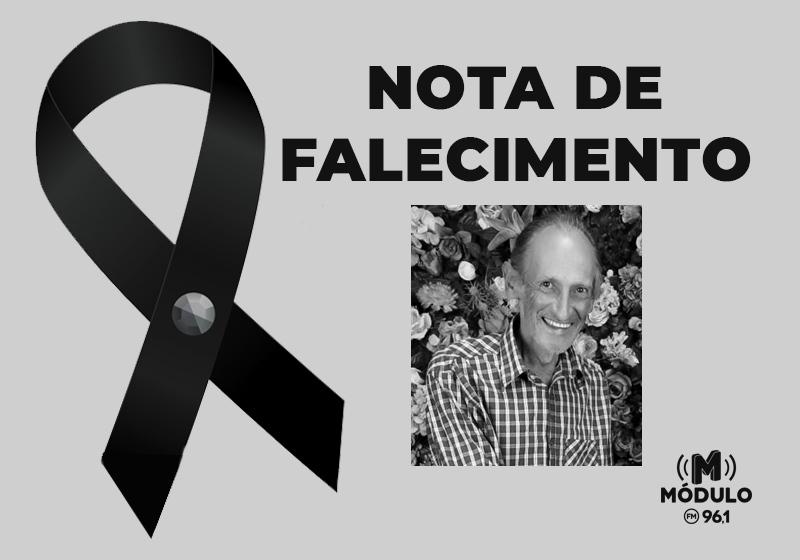 Nota de Falecimento Sr. Anízio Cardoso dos Santos aos 68 anos