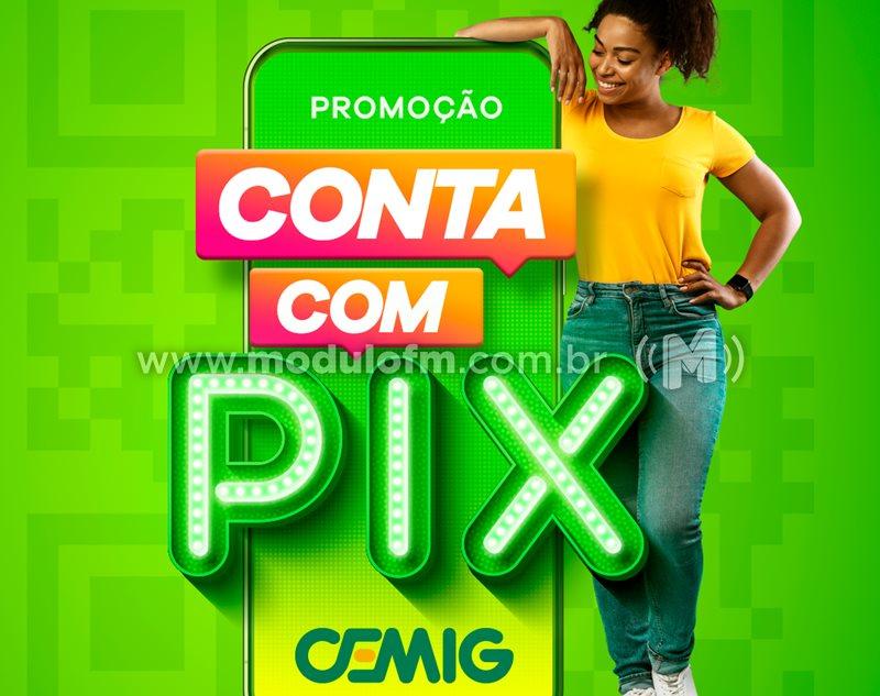 Promoção da Cemig de pagamento por Pix pode garantir até dois anos de contas pagas
