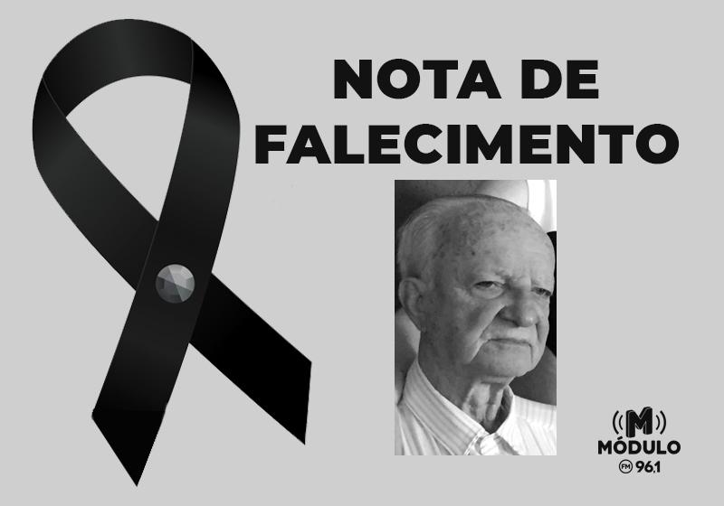 Nota de falecimento Sr. Wilson Fernandes Veloso aos 95 anos