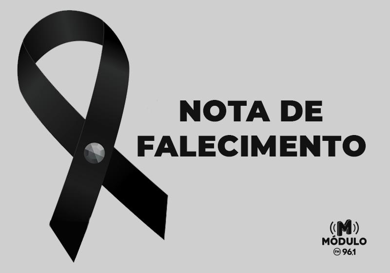 Nota de falecimento Sra. Maria dos Reis Almeida aos 85 anos