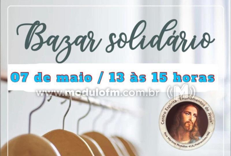 Bazar Beneficente “Ensinamentos de Jesus” será realizado neste sábado (07)