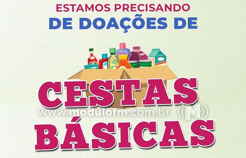Hospital do Câncer de Patrocínio está precisando de doações de cestas básicas