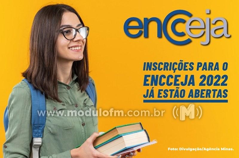 Inscrições para o Encceja 2022 ficarão abertas até dia 4 de junho