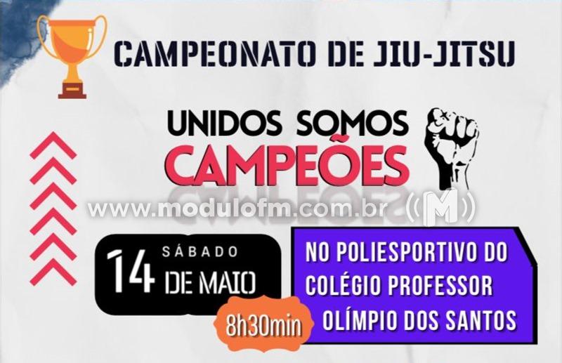 Primeiro Campeonato de Jiu-Jitsu “Unidos Somos Campeões” é realizado neste sábado