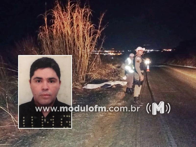 Policial Penal morre em acidente de moto na MGC-354