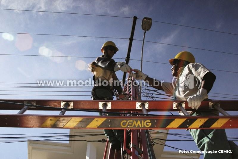 Confira os locais que terão desligamento programado para melhorias na rede elétrica em Patrocínio