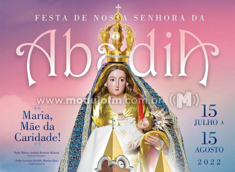 Festa de Nossa Senhora da Abadia de Água Suja iniciará amanhã e vai até dia 15 de agosto