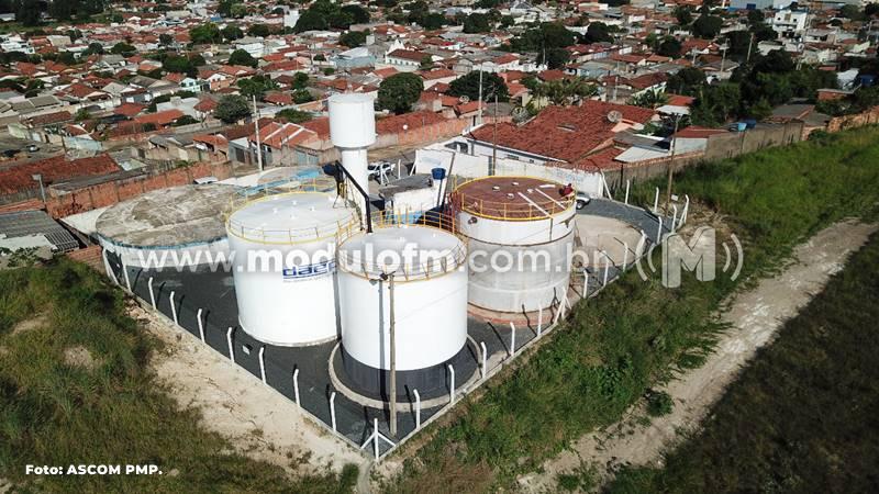 Nova adutora do DAEPA deve começar a operar em agosto deste ano