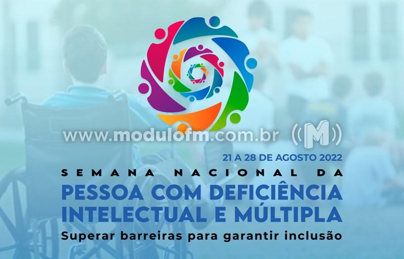 APAE Patrocínio fará Semana Nacional da Pessoa com Deficiência Intelectual e Múltipla entre os dias 21 e 28 de agosto