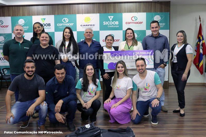 Cooperativas de Carmo do Paranaíba realizam Dia C em prol do HC Patrocínio