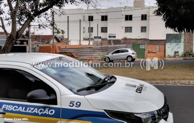 Crea-MG realiza fiscalizações em 130 obras de Patrocínio