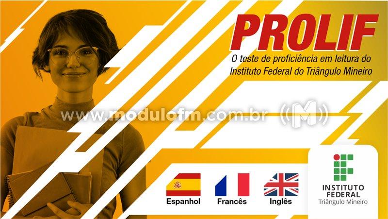 IFTM Patrocínio está com inscrições abertas para o Exame de Proficiência em Língua Estrangeira