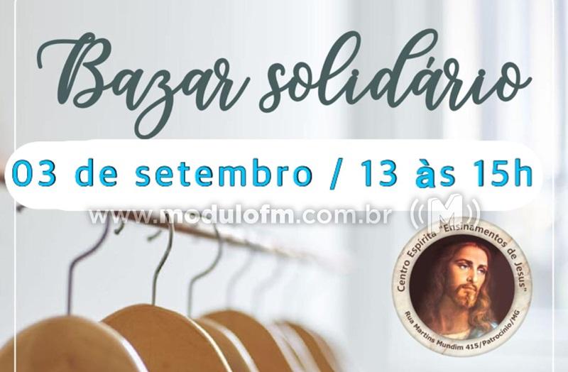 Bazar Beneficente “Ensinamentos de Jesus” será realizado neste sábado (03)