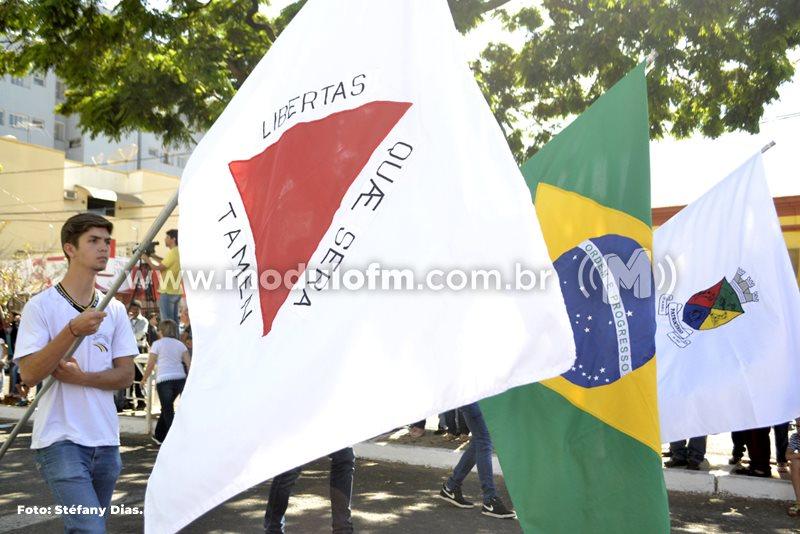 Duas mil pessoas participarão do tradicional Desfile Cívico Militar de 7 de setembro em Patrocínio