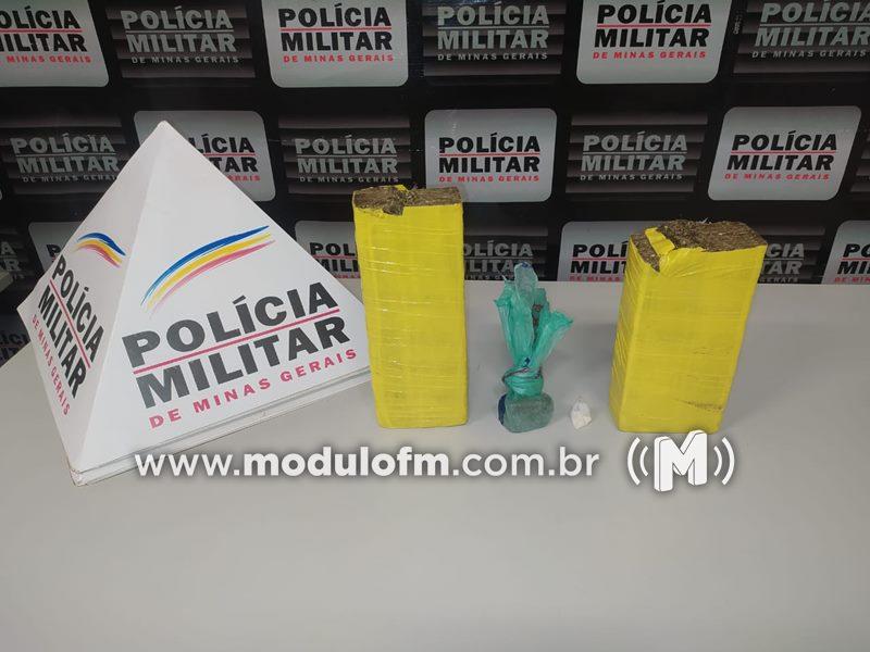 PM intercepta veículo em Patrocínio que buscaria drogas para Coromandel