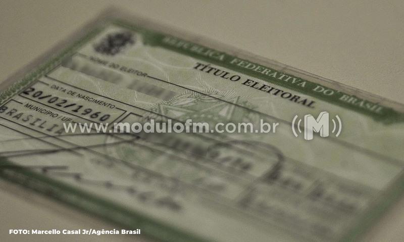 Prazo para pedir 2ª via do título de eleitor termina na quinta-feira (22)