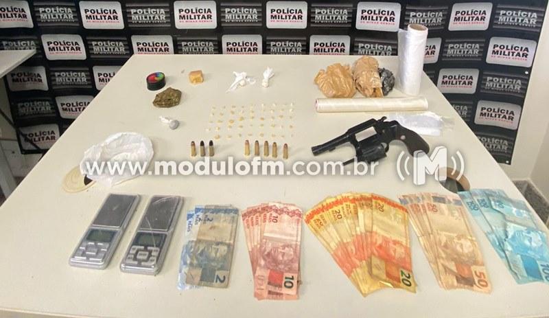 Três são presos por tráfico de drogas no bairro Boa Esperança