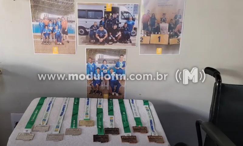 Alunos atletas da APAE de Patrocínio conquistam 10 medalhas no Circuito Loterias Caixa