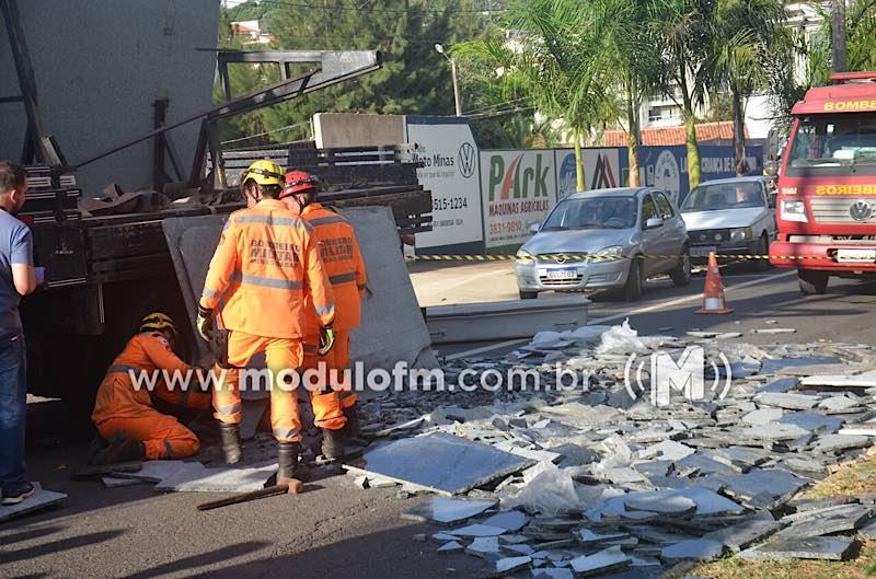 Imagem 2 do post Casal morre esmagado por placas de granito em Patrocínio