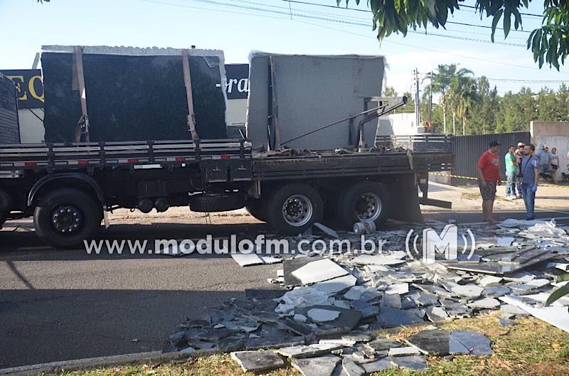 Imagem 1 do post Casal morre esmagado por placas de granito em Patrocínio