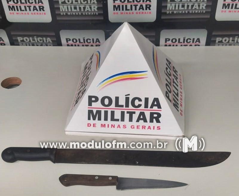 Filho desmaia pai para impedir que ele matasse a mãe com golpes de facão em Catiara