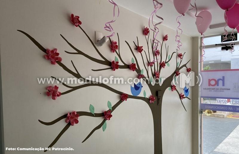 Hospital do Câncer de Patrocínio lançou projeto “Árvore da Vida” e Campanha Outubro Rosa