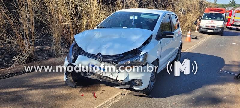 Imagem 4 do post Motorista freia bruscamente e provoca acidente envolvendo quatro veículos na BR-365
