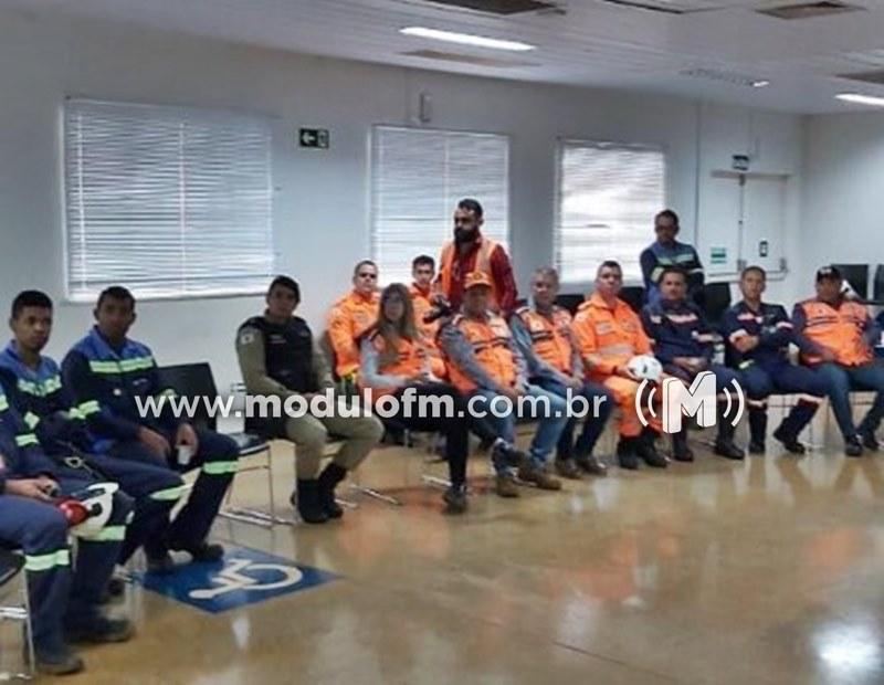 Imagem 3 do post Bombeiros, Defesa Civil e Polícia Militar realizaram simulado de rompimento na barragem da mineradora em Serra do Salitre