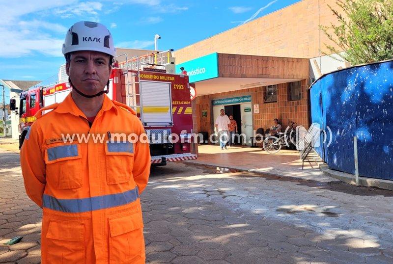 Corpo de Bombeiros realizou Simulação de Evacuação no Hospital Santa Casa nessa terça (29)
