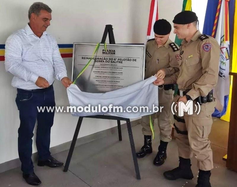 Imagem 3 do post Polícia Militar reinaugura nova sede do Quartel em Serra Do Salitre