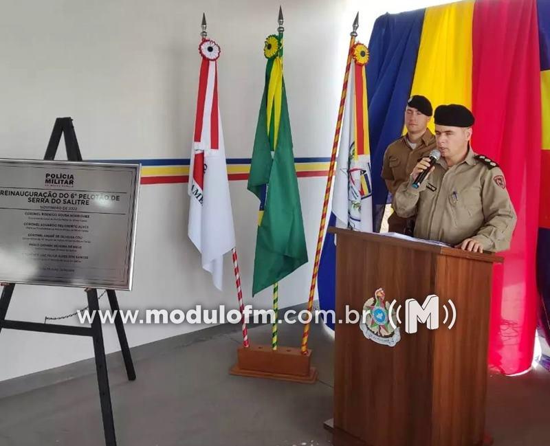Imagem 5 do post Polícia Militar reinaugura nova sede do Quartel em Serra Do Salitre