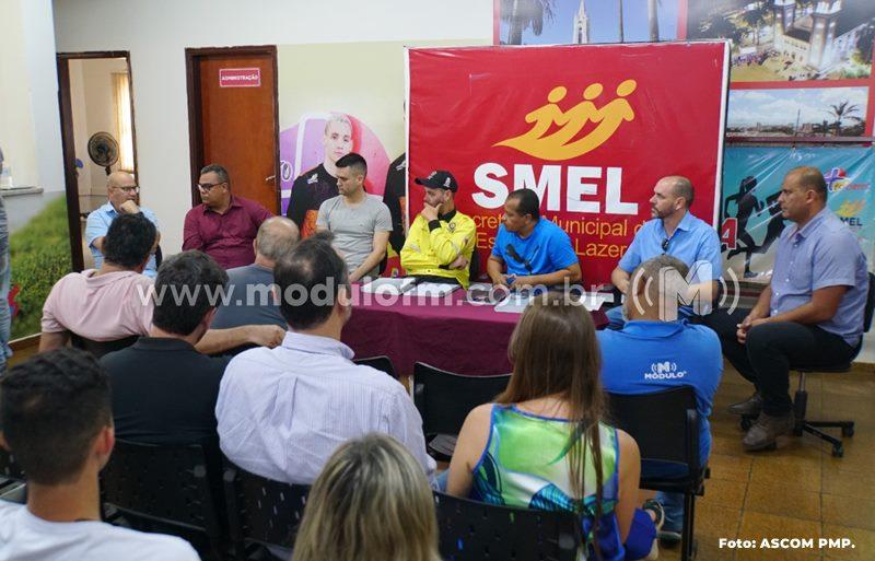 Realizada na Secretaria de Esportes reunião que definiu detalhes...