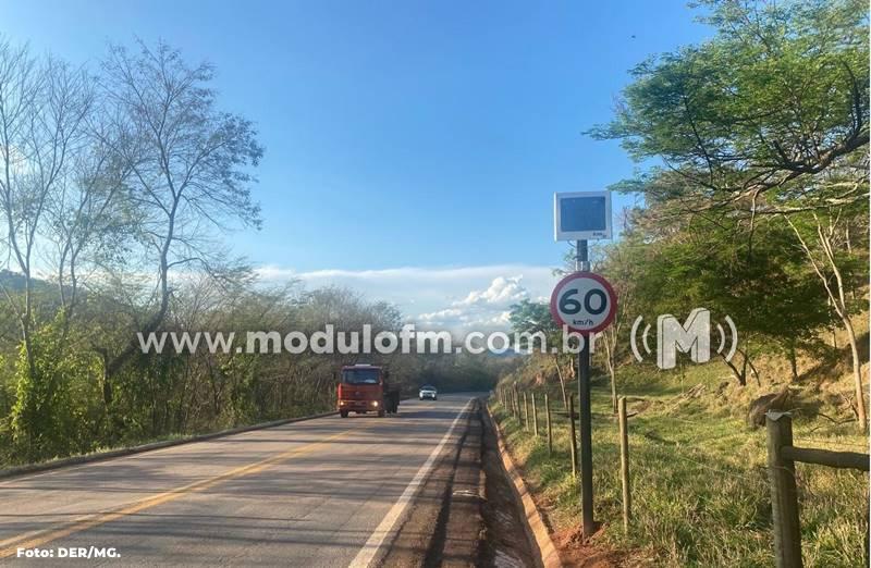 Rodovias MG-230 e MGC-462 em Patrocínio receberam novos radares