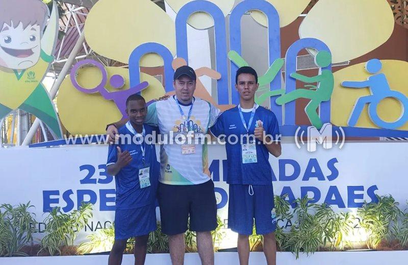 Atletas da APAE de Patrocínio conquistaram quatro medalhas de ouro Olimpíada Nacional das APAEs