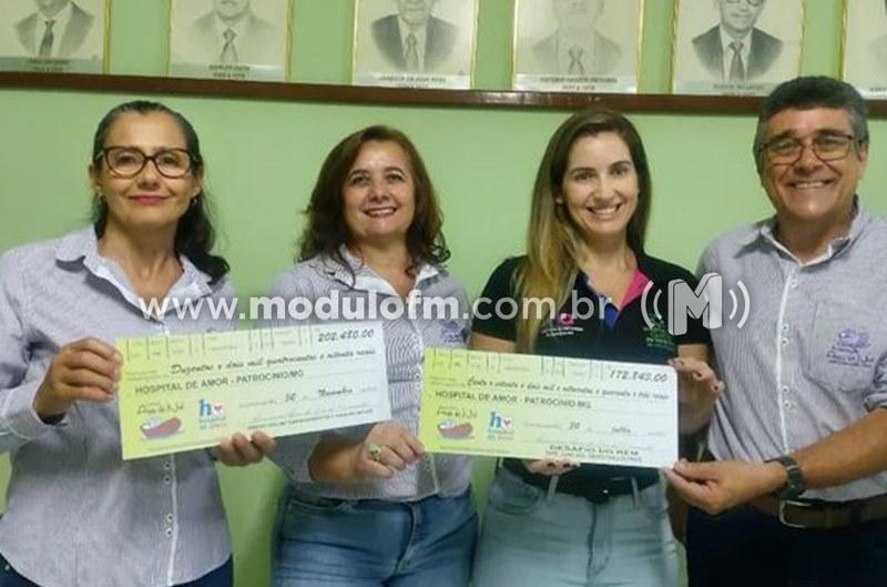 HC Patrocínio recebeu doação de mais de R$ 375 mil de ações que ocorreram em Coromandel