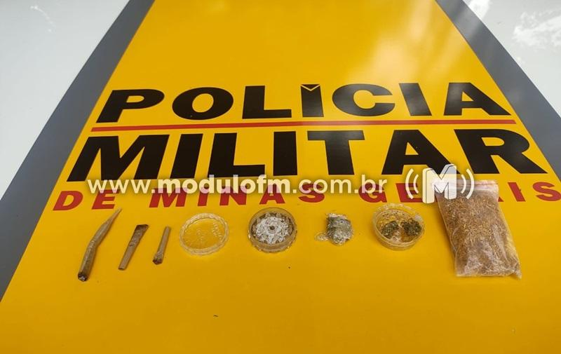 Homem é preso na MG 230 por porte de droga
