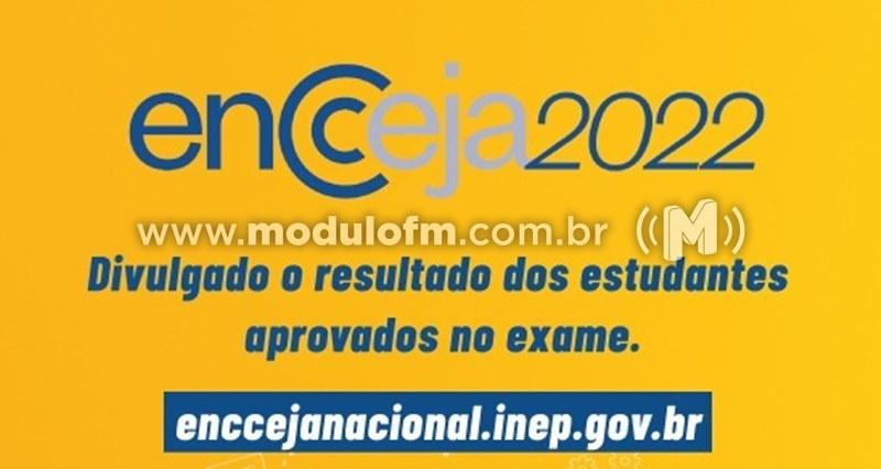 Inep divulgou resultados do Encceja de 2022