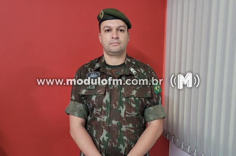 Novo instrutor do Tiro de Guerra 04-020 é apresentado à sociedade