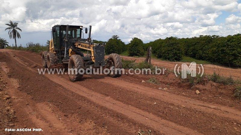 Serviços de manutenção das vias urbanas e rurais são intensificados durante período chuvoso em Patrocínio