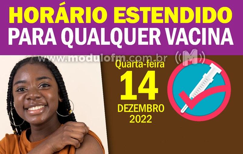 Unidades Básicas urbanas terão horário estendido para todas as vacinas nesta quarta (14)
