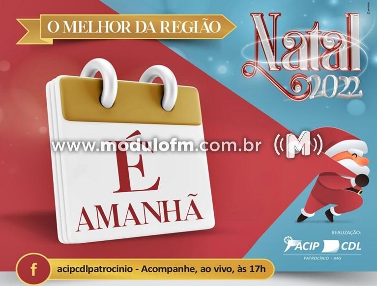ACIP/CDL sorteiam nesta quinta-feira (12) os prêmios da Campanha “Melhor Natal da Região