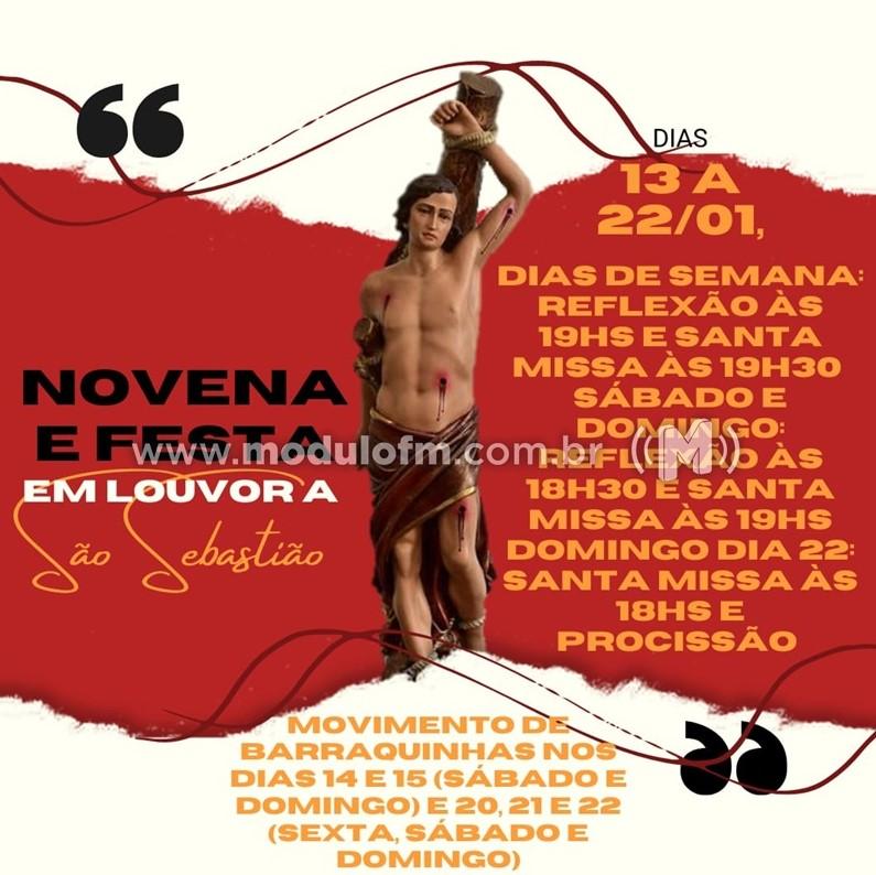 Continua neste final de semana Festa em Louvor à São Sebastião no Bairro Serra Negra