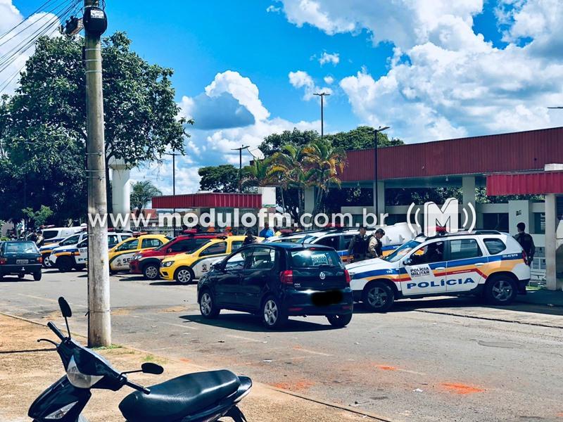 Forças de Segurança de Patrocínio iniciam a “Operação Choque de Ordem”