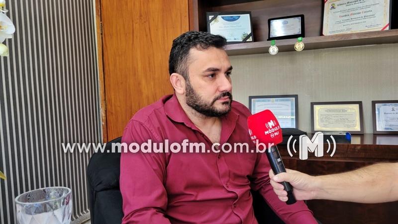 Presidente da Câmara de Patrocínio faz balanço dos primeiros dias de mandato